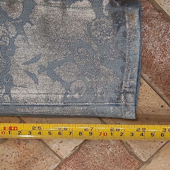 J Brand silver & blue jeans - Picture 11 of 12